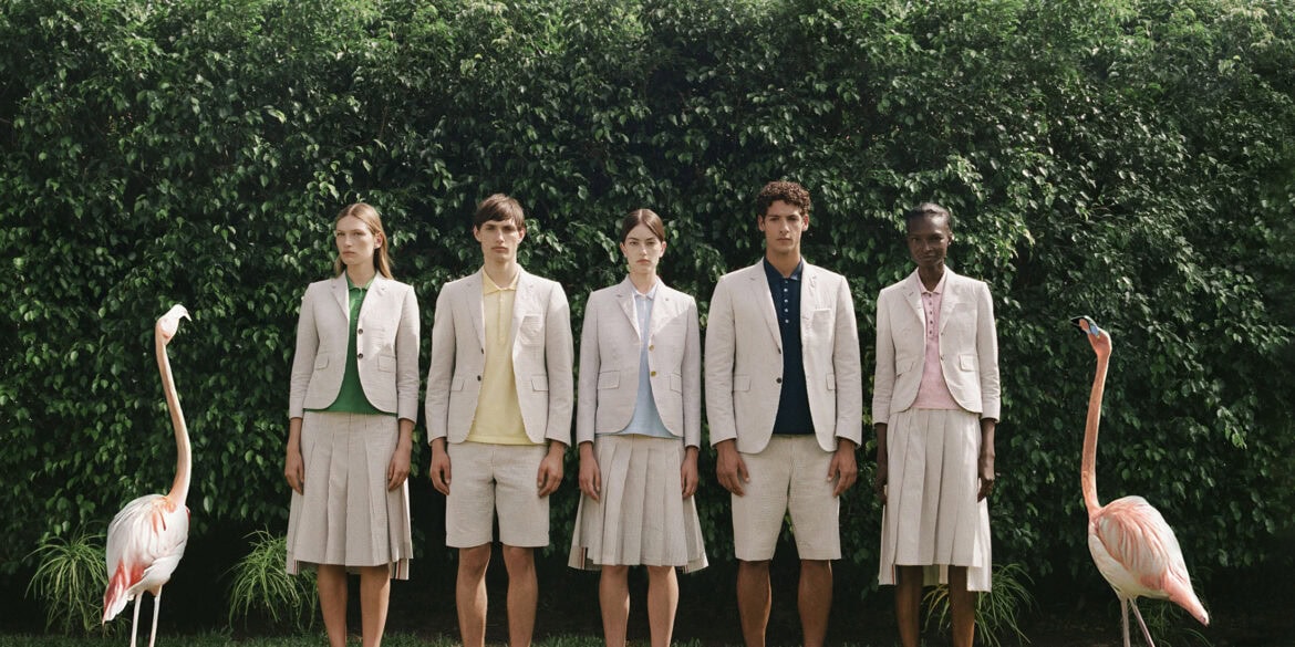 Thom Browne Summer 2025 Ad Campaign