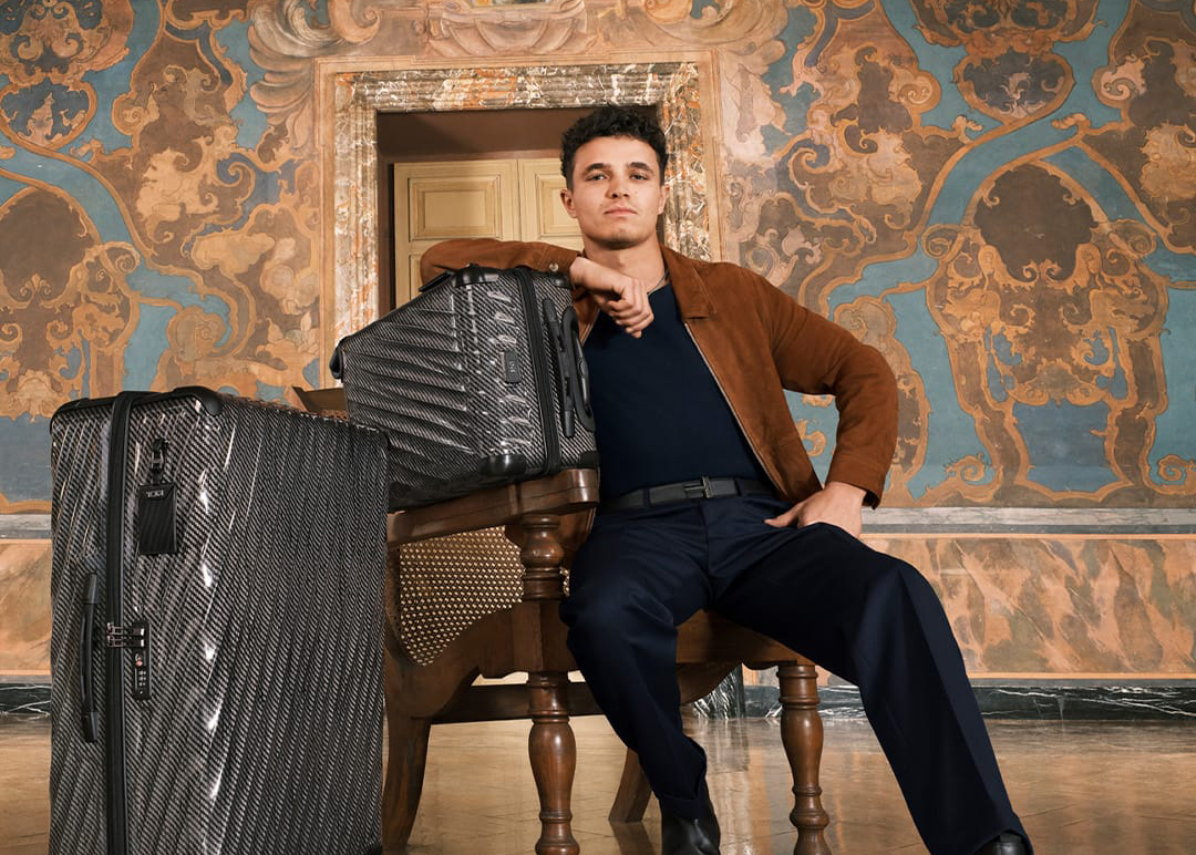 TUMI Launches Chapter Two of “Uncompromisingly Light” with Lando Norris