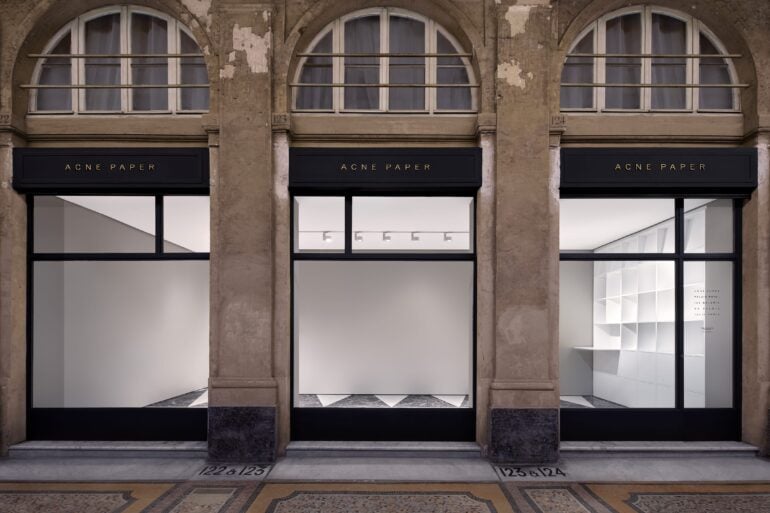 Acne Studios Announces the Opening of Acne Paper Palais Royal in Paris