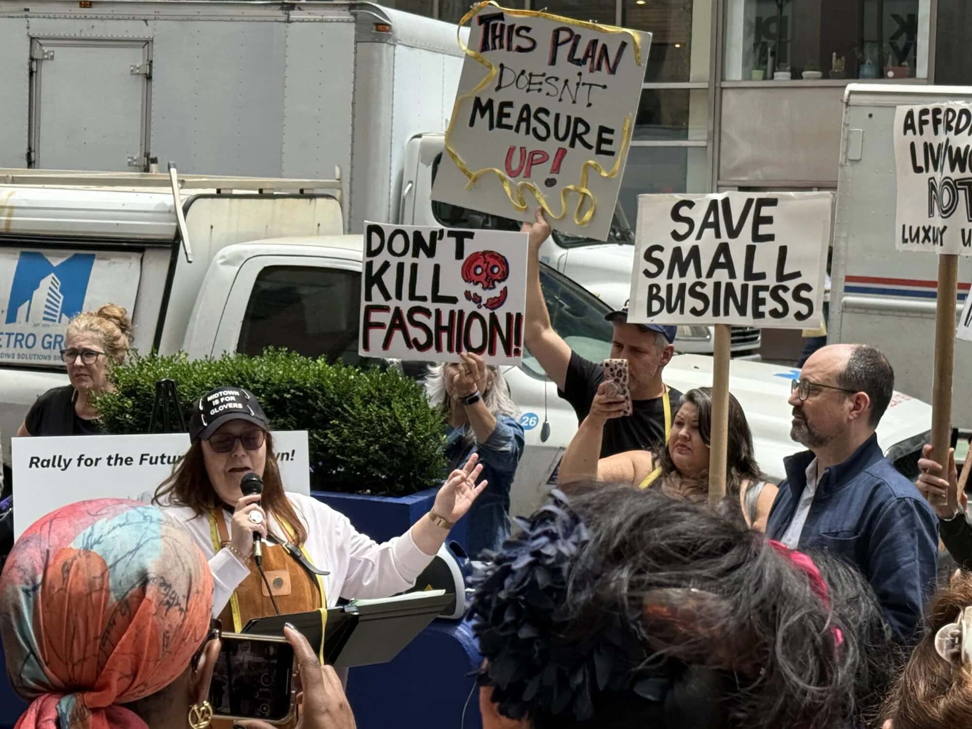 Garment District Rallies to Stand Against Midtown Rezoning Plan