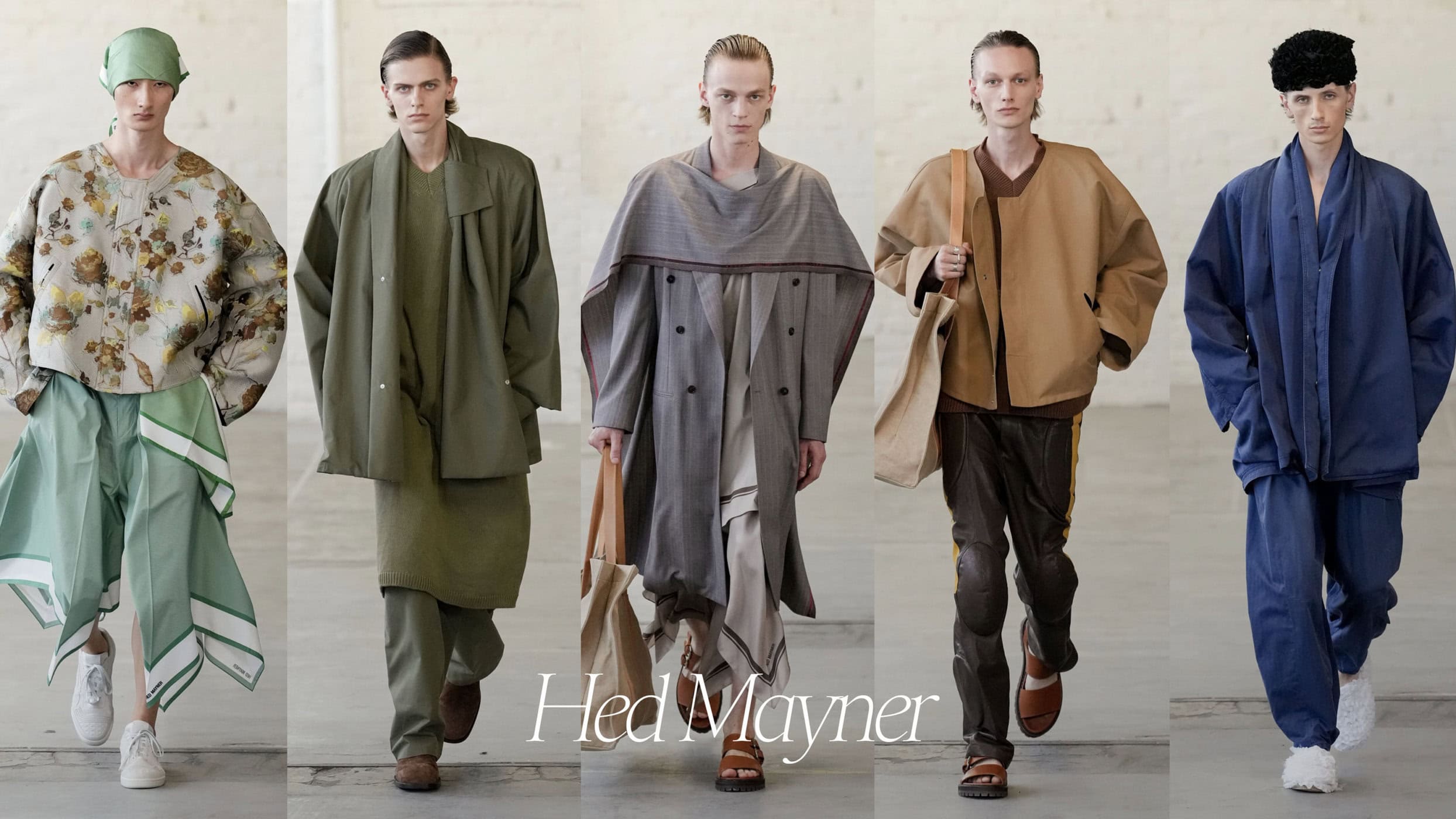 Hed Mayner Spring 2026 Men's Fashion Show