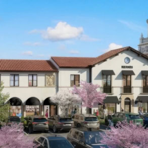 Hermès is set to expand its mid-western reach by opening a store in the reinvigorated historical luxury retail location of Plaza Del Lago. 