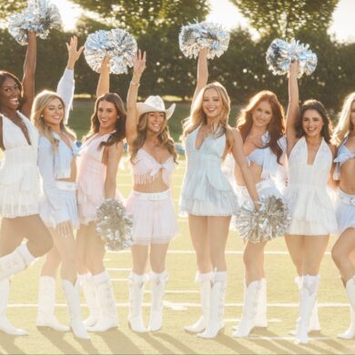 LoveShackFancy and Cotton Incorporated Launch Summer Capsule with Dallas Cowboys Cheerleaders
