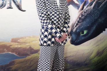 Mason Thames wore Valentino to the "How to Train Your Dragon" Immersive Experience Screening