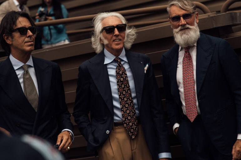 Pitti Uomo Men's Fashion Week Spring 2026 Street Style
