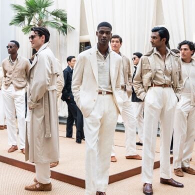 Ralph Lauren Spring 2026 Men's Fashion Show Staging
