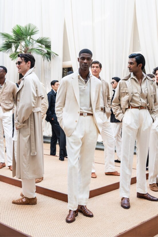 Ralph Lauren Spring 2026 Men's Fashion Show Staging