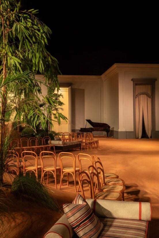 Zegna Summer 2026 Fashion Show Staging