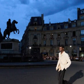 Ami Paris Spring 2026 Men's Fashion Show Atmosphere