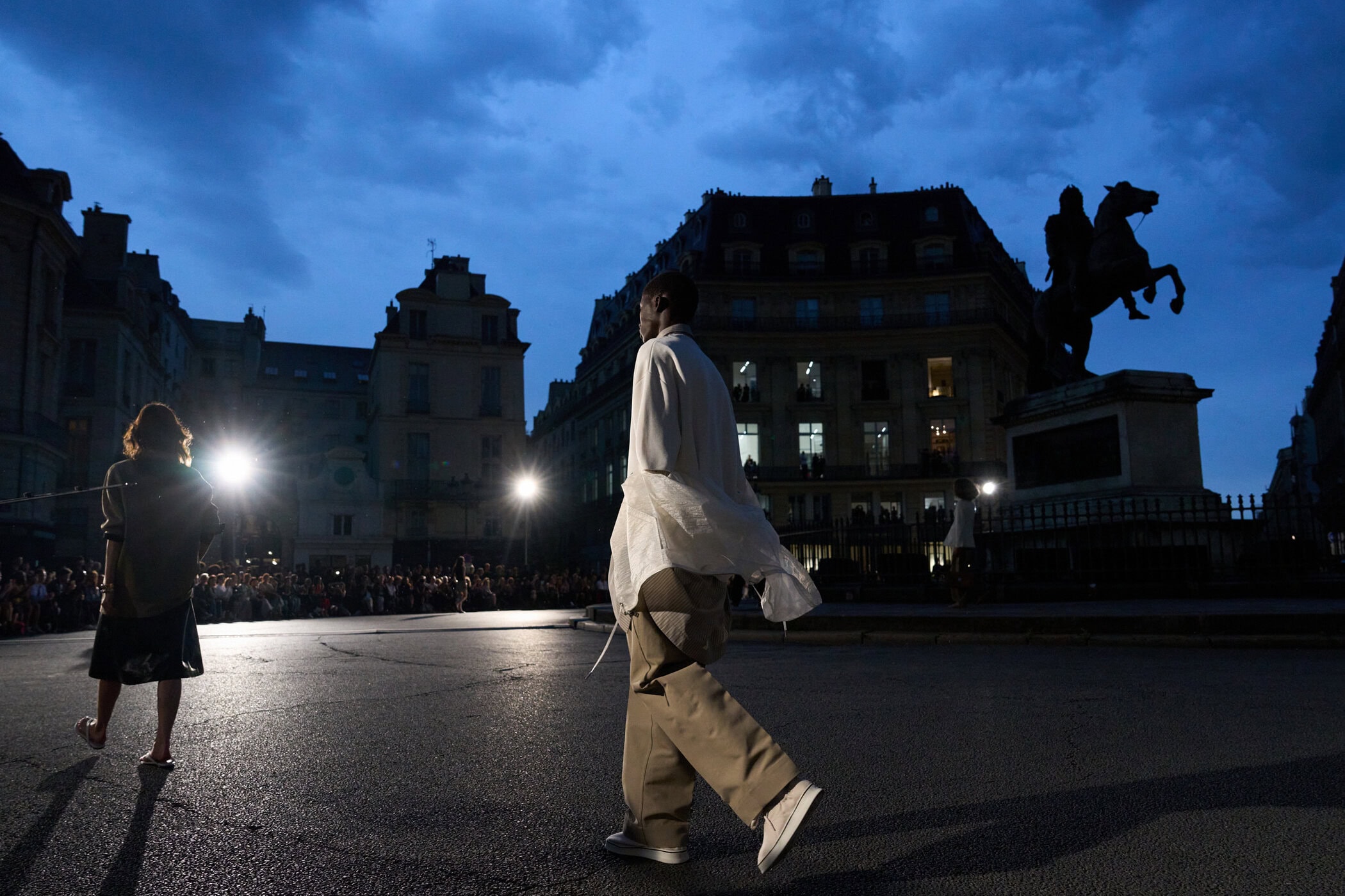 Ami Paris Spring 2026 Men's Fashion Show Atmosphere