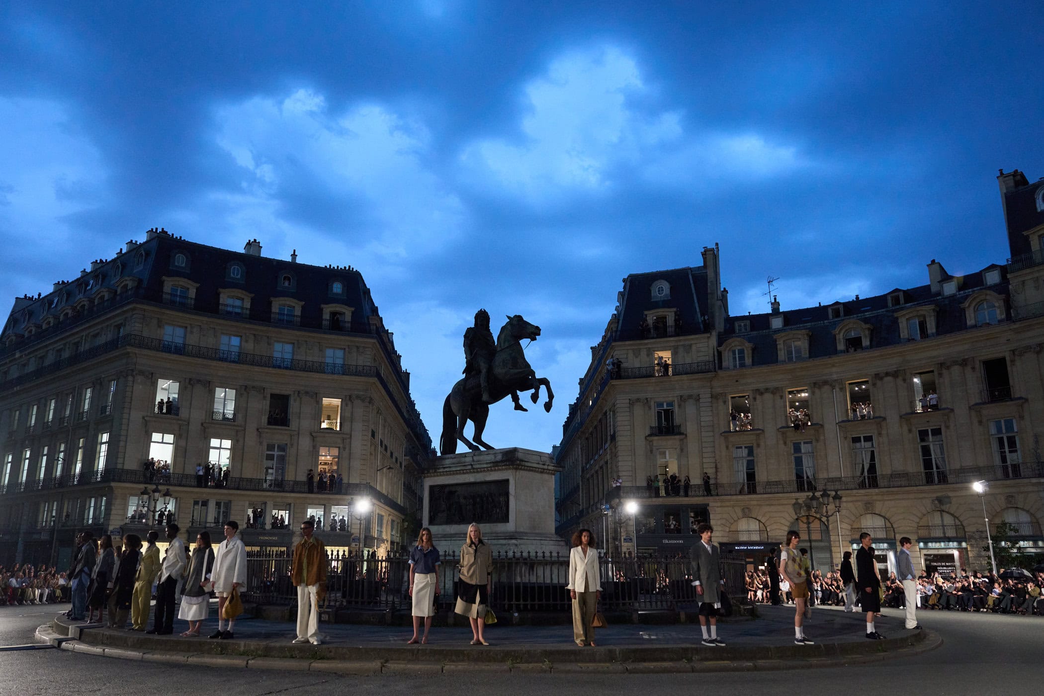 Ami Paris Spring 2026 Men's Fashion Show Atmosphere