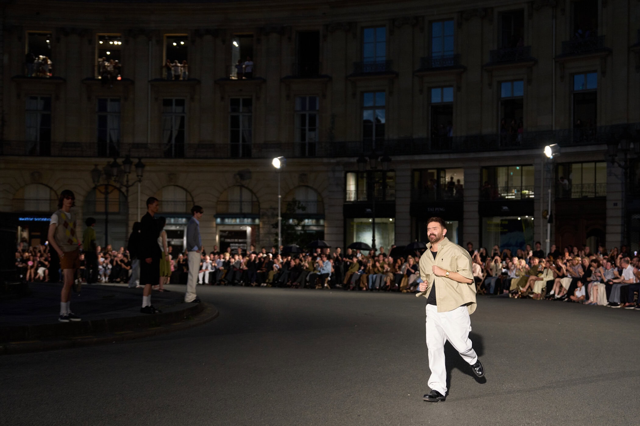 Ami Paris Spring 2026 Men's Fashion Show Atmosphere
