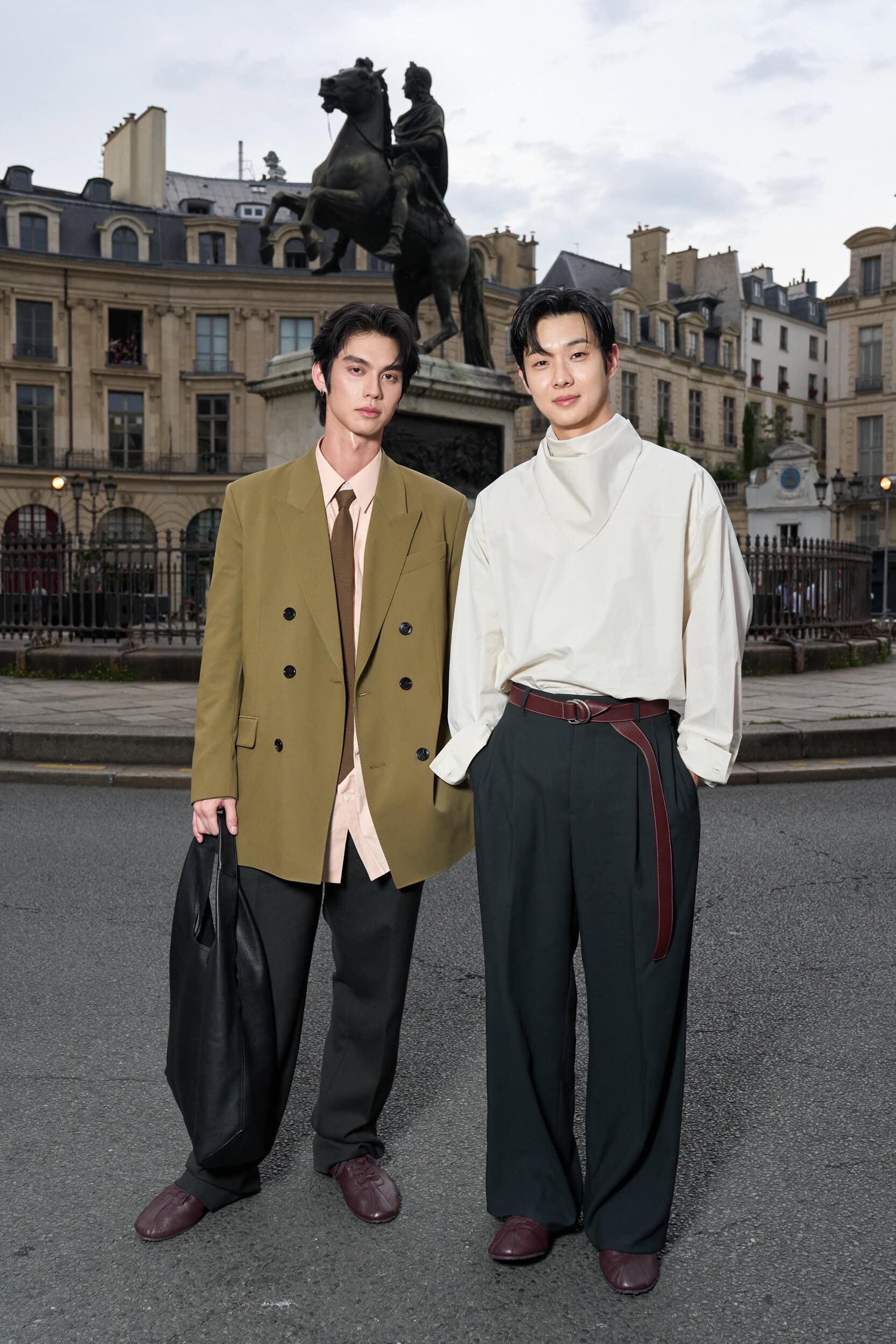 Ami Paris Cel Spring 2026 Men's Fashion Show Front Row