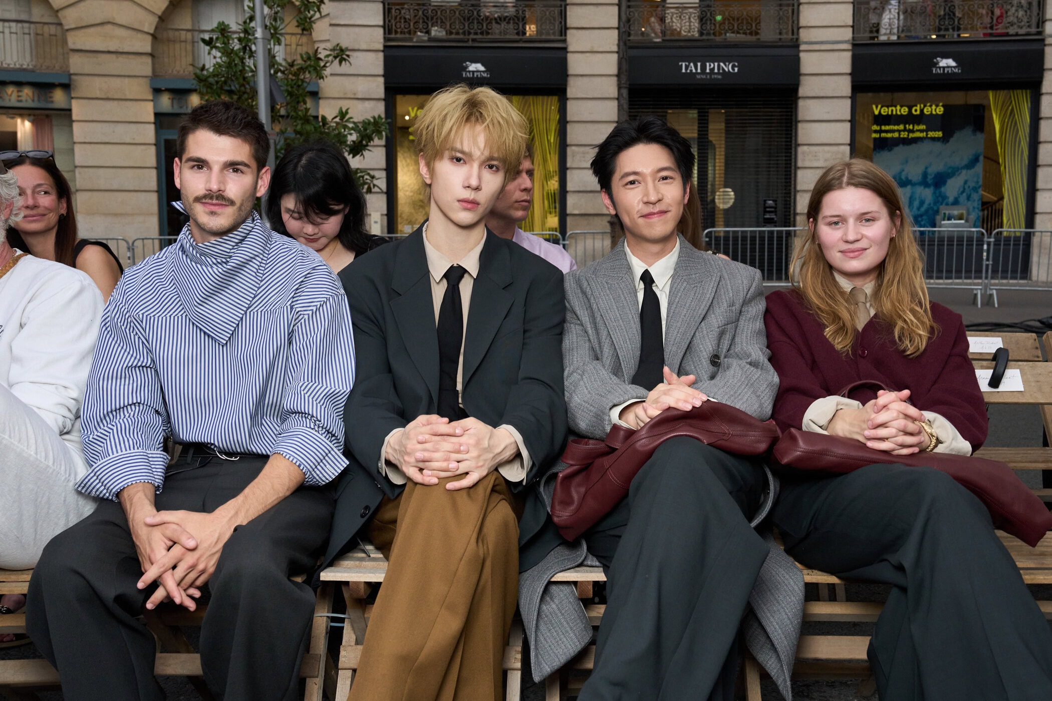 Ami Paris Cel Spring 2026 Men's Fashion Show Front Row