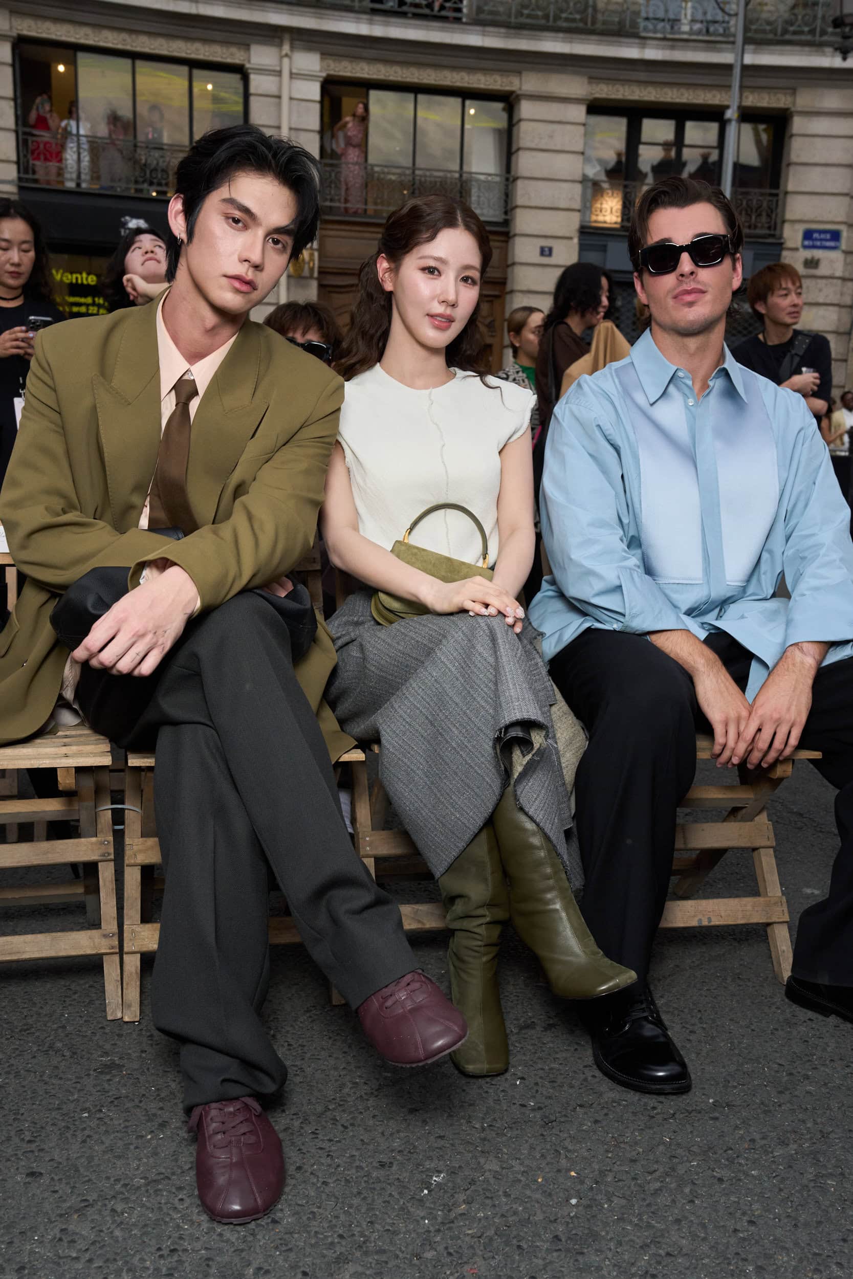 Ami Paris Cel Spring 2026 Men's Fashion Show Front Row