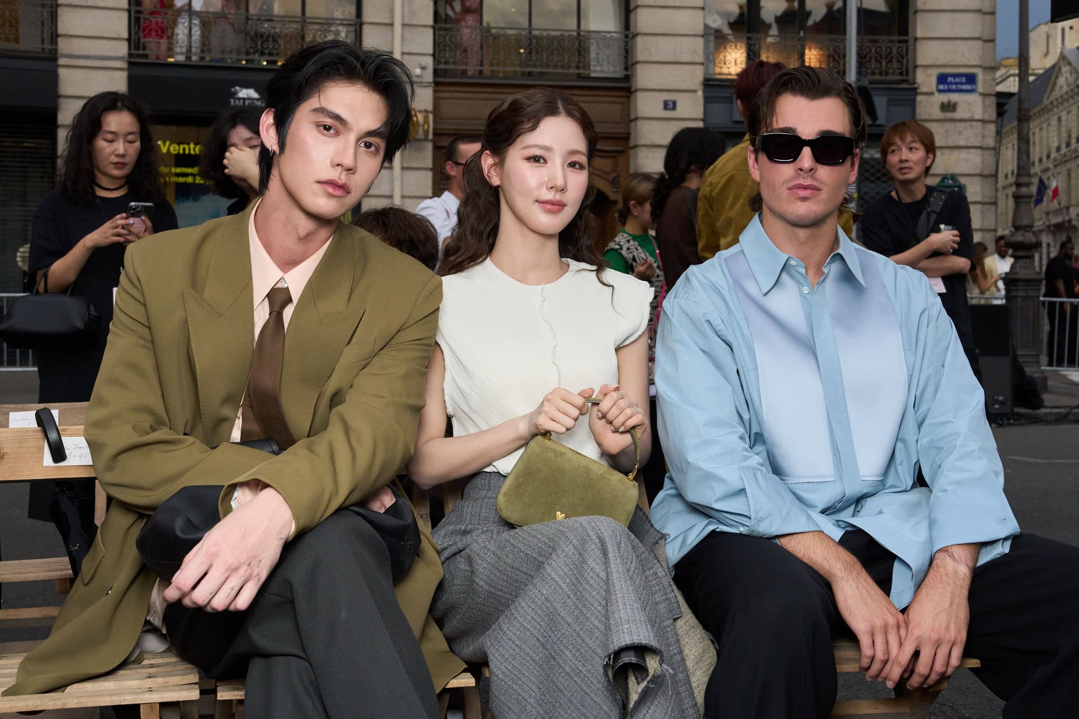 Ami Paris Cel Spring 2026 Men's Fashion Show Front Row