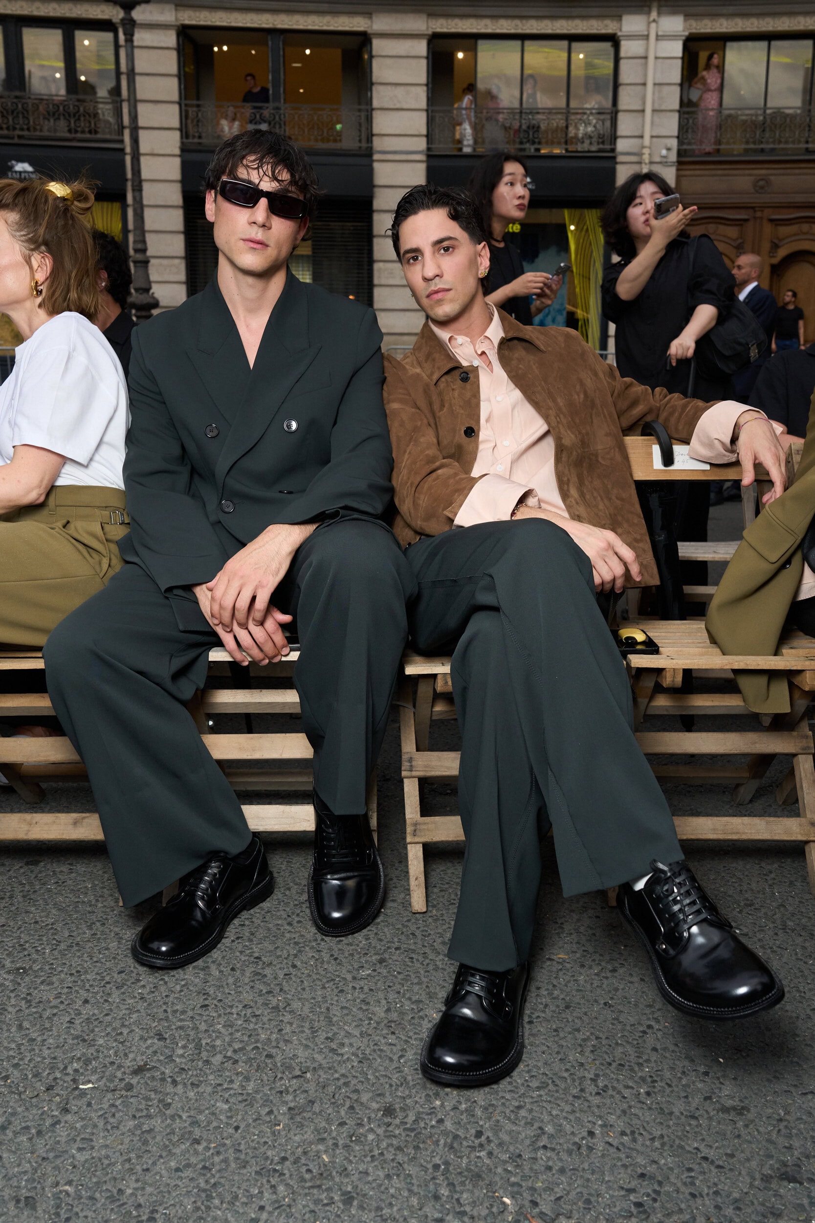 Ami Paris Cel Spring 2026 Men's Fashion Show Front Row