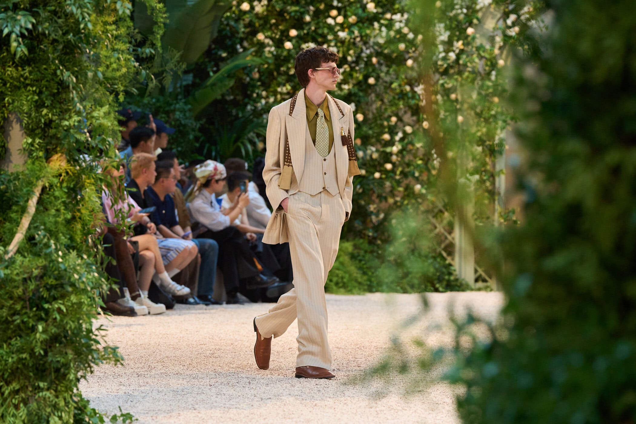 Amiri Spring 2026 Men's Fashion Show Atmosphere