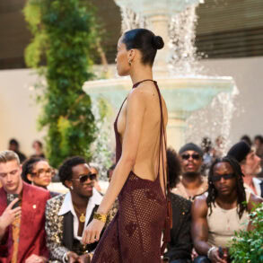 Amiri Spring 2026 Men's Fashion Show Atmosphere