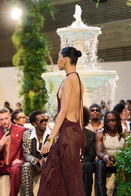 Amiri Spring 2026 Men's Fashion Show Atmosphere