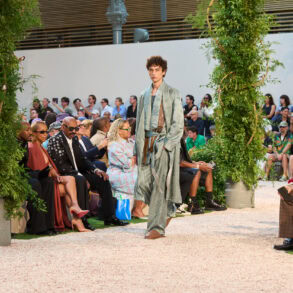 Amiri Spring 2026 Men's Fashion Show Atmosphere