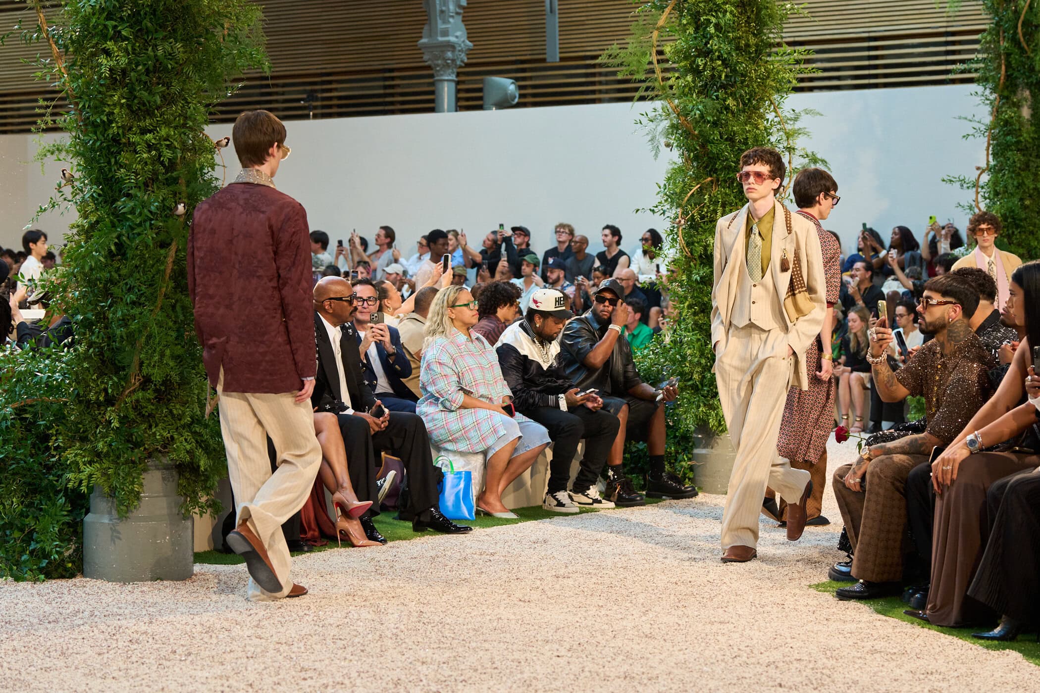 Amiri Spring 2026 Men's Fashion Show Atmosphere