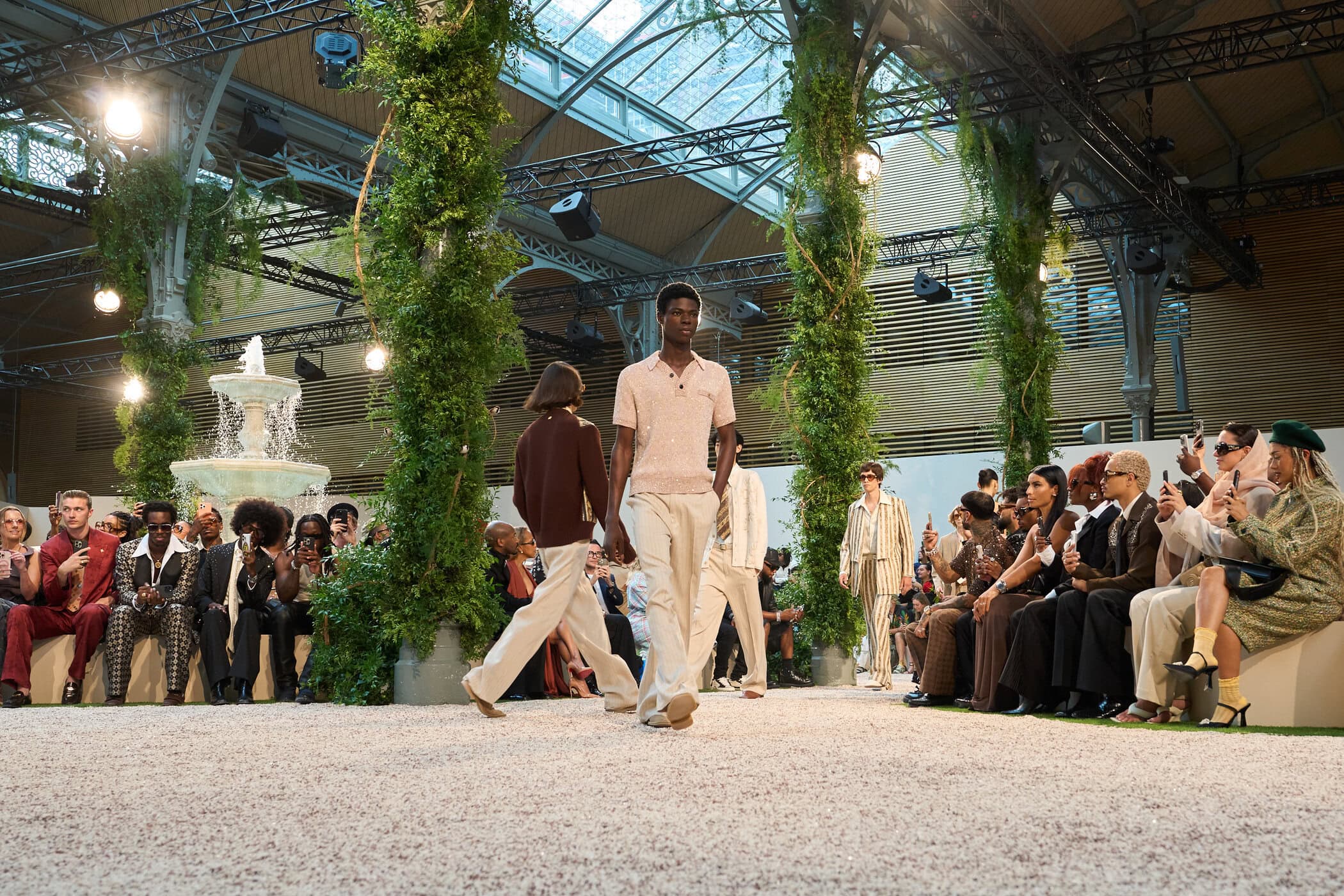 Amiri Spring 2026 Men's Fashion Show Atmosphere