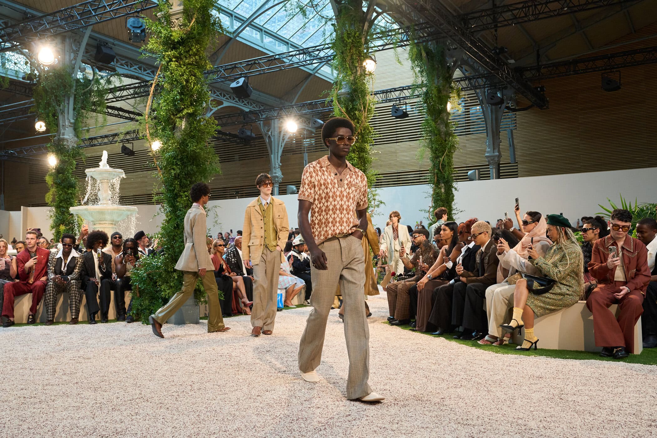 Amiri Spring 2026 Men's Fashion Show Atmosphere
