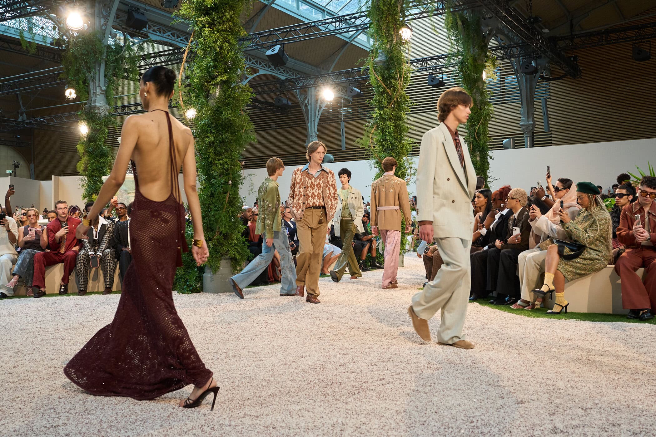 Amiri Spring 2026 Men's Fashion Show Atmosphere