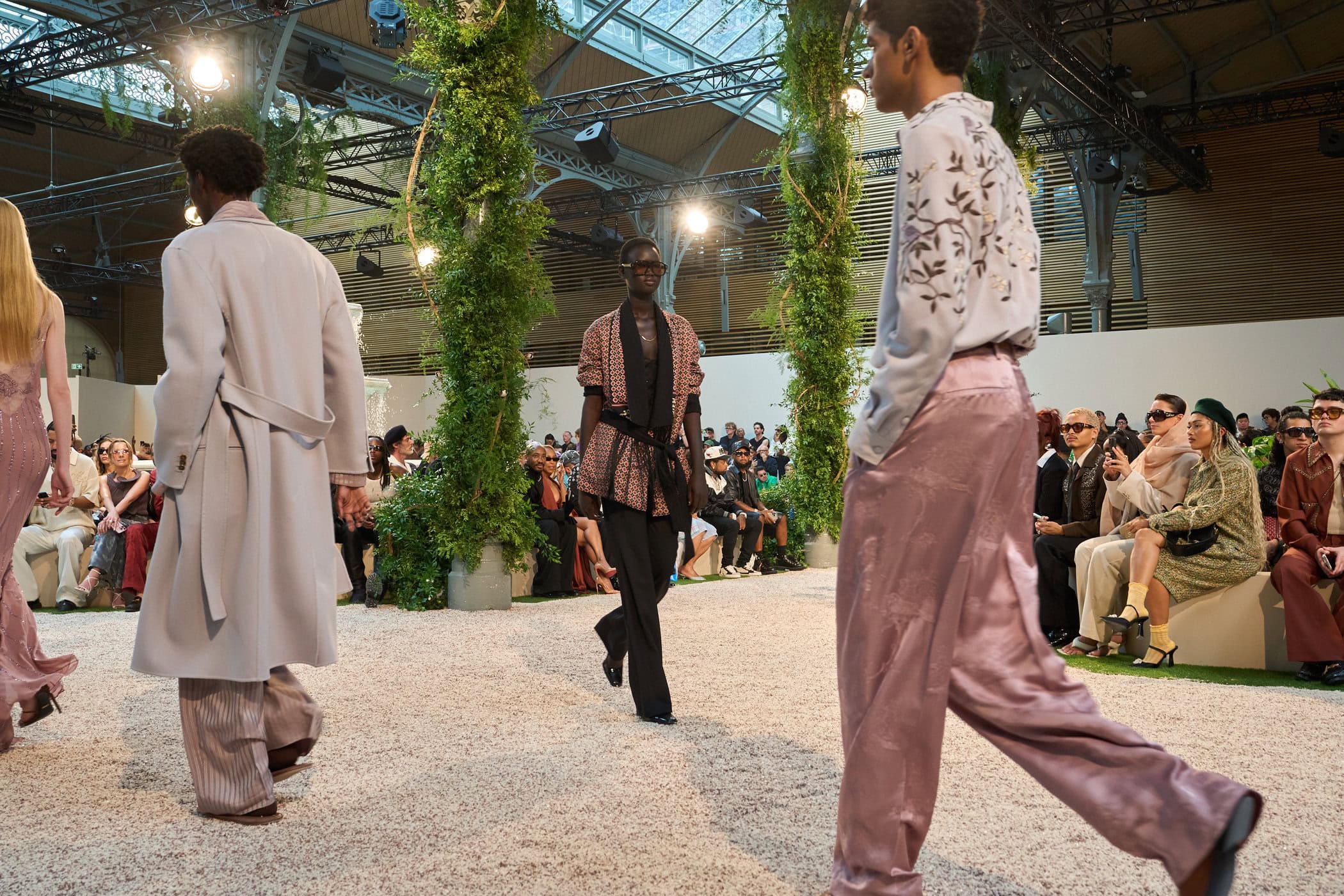 Amiri Spring 2026 Men's Fashion Show Atmosphere