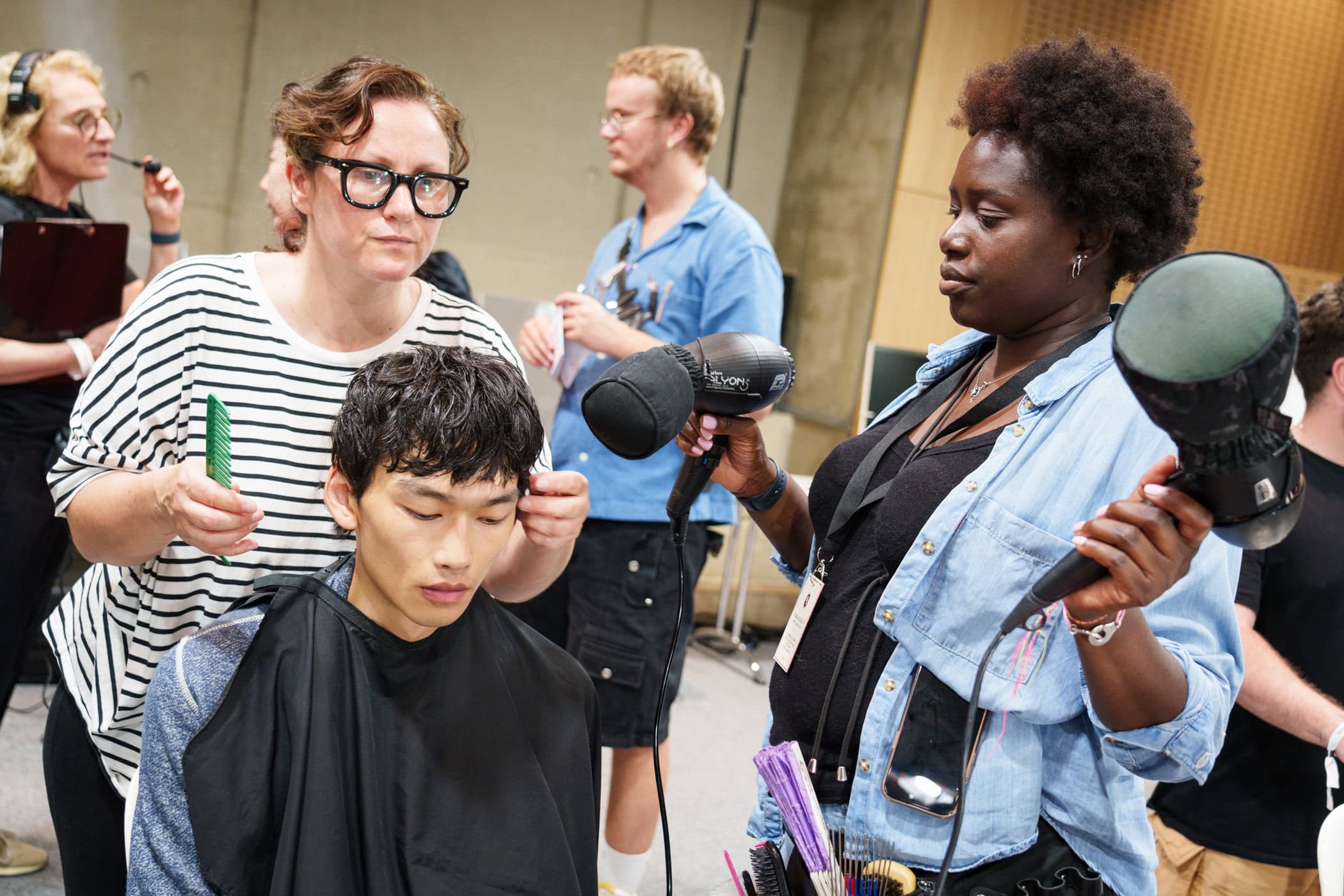 Amiri Spring 2026 Men's Fashion Show Backstage