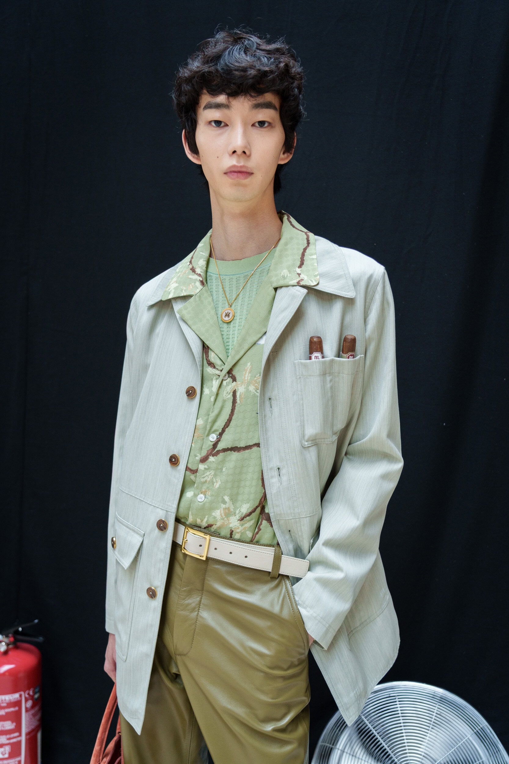 Amiri Spring 2026 Men's Fashion Show Backstage