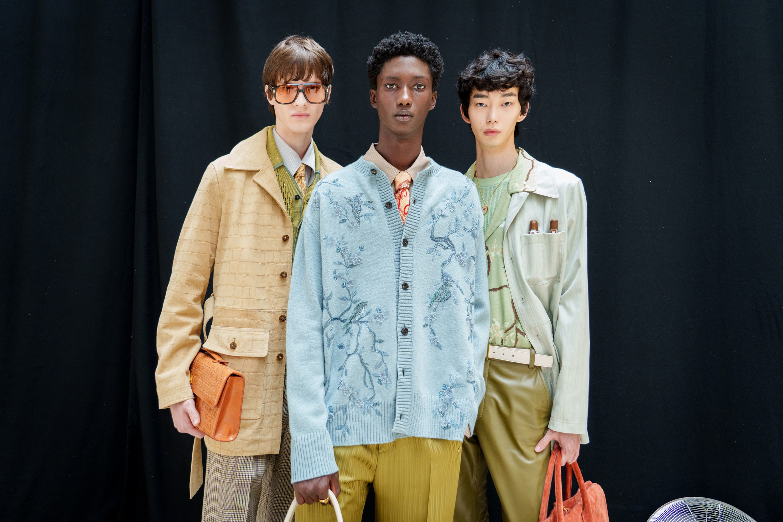 Amiri Spring 2026 Men's Fashion Show Backstage