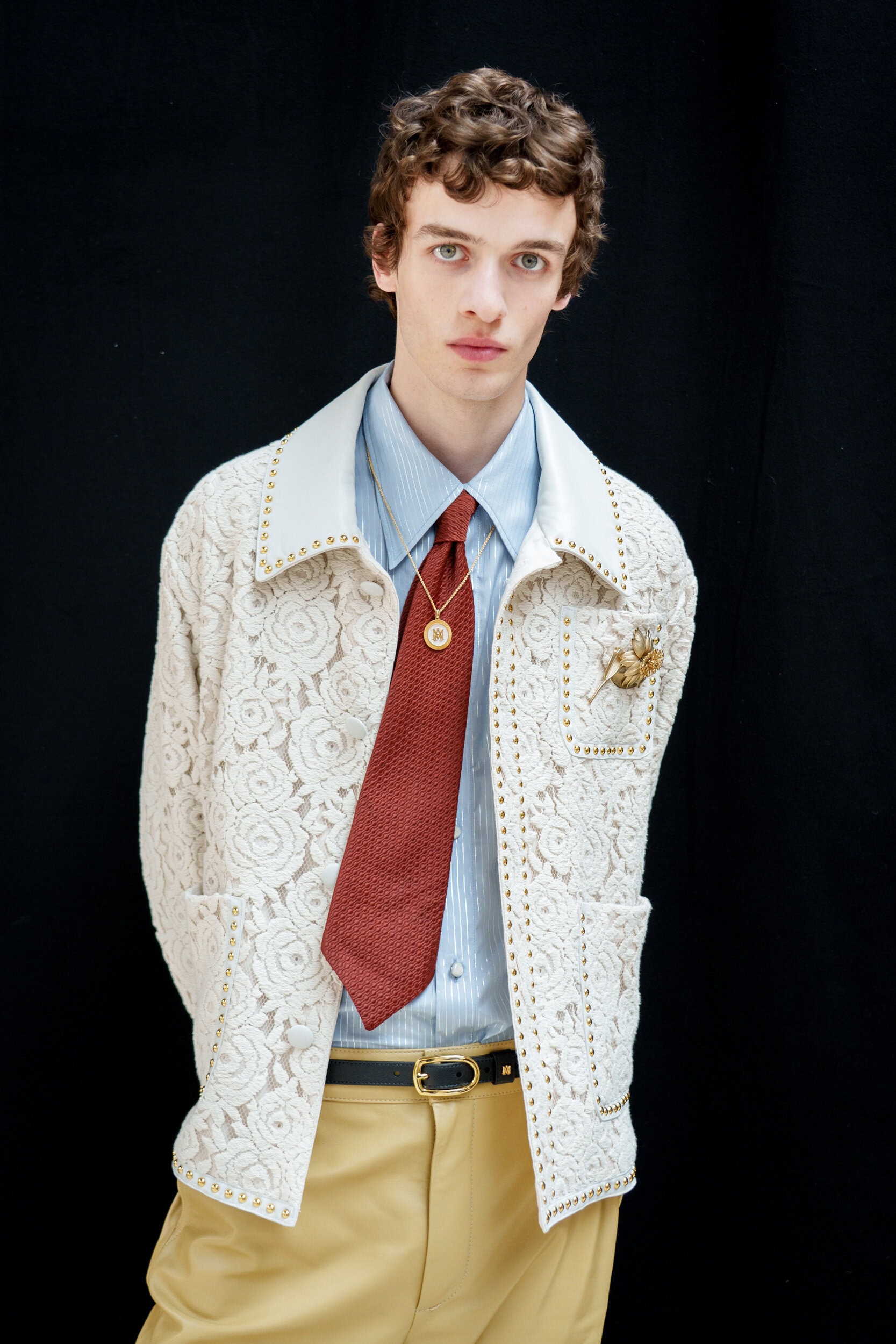 Amiri Spring 2026 Men's Fashion Show Backstage