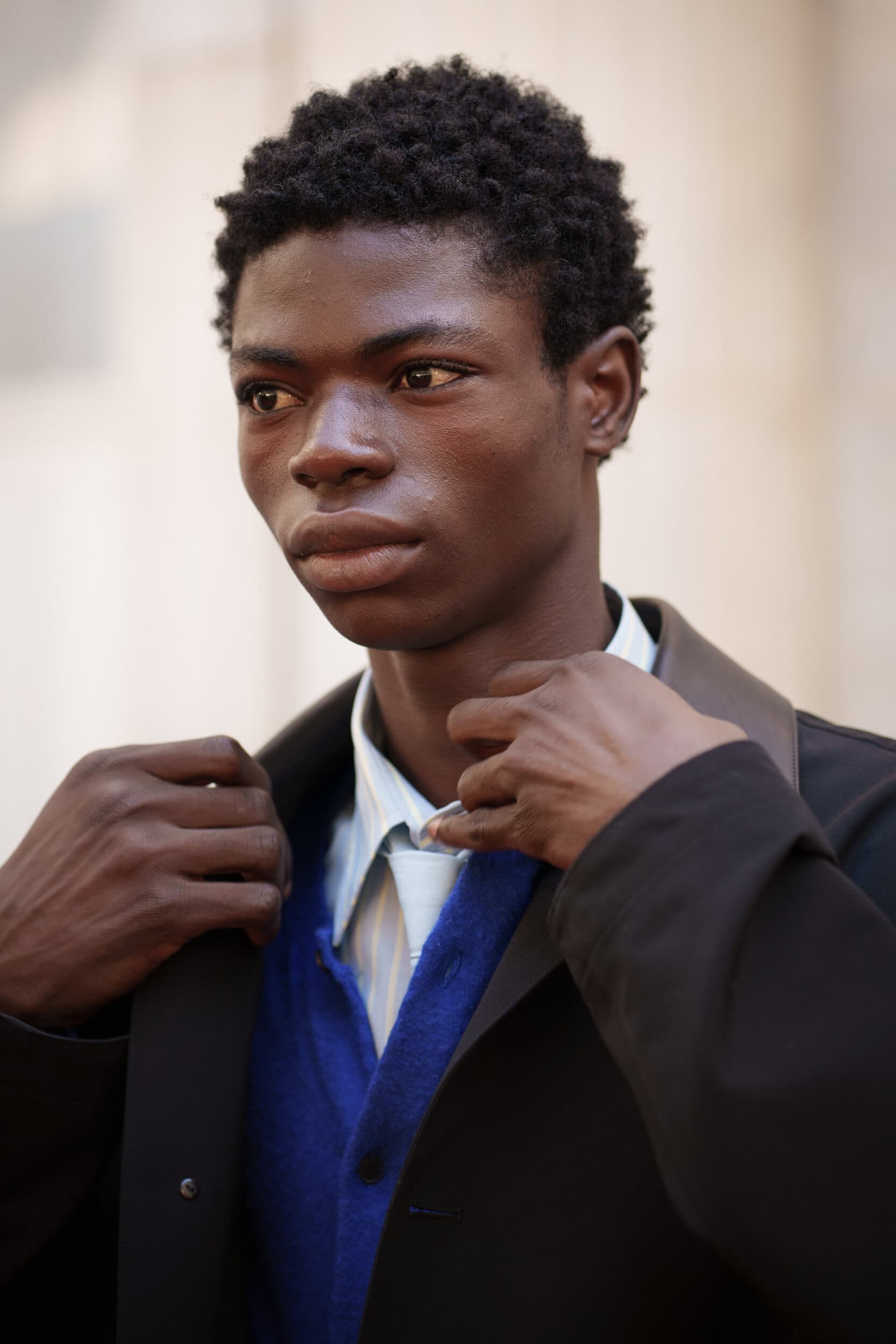 Auralee Spring 2026 Men's Fashion Show Backstage