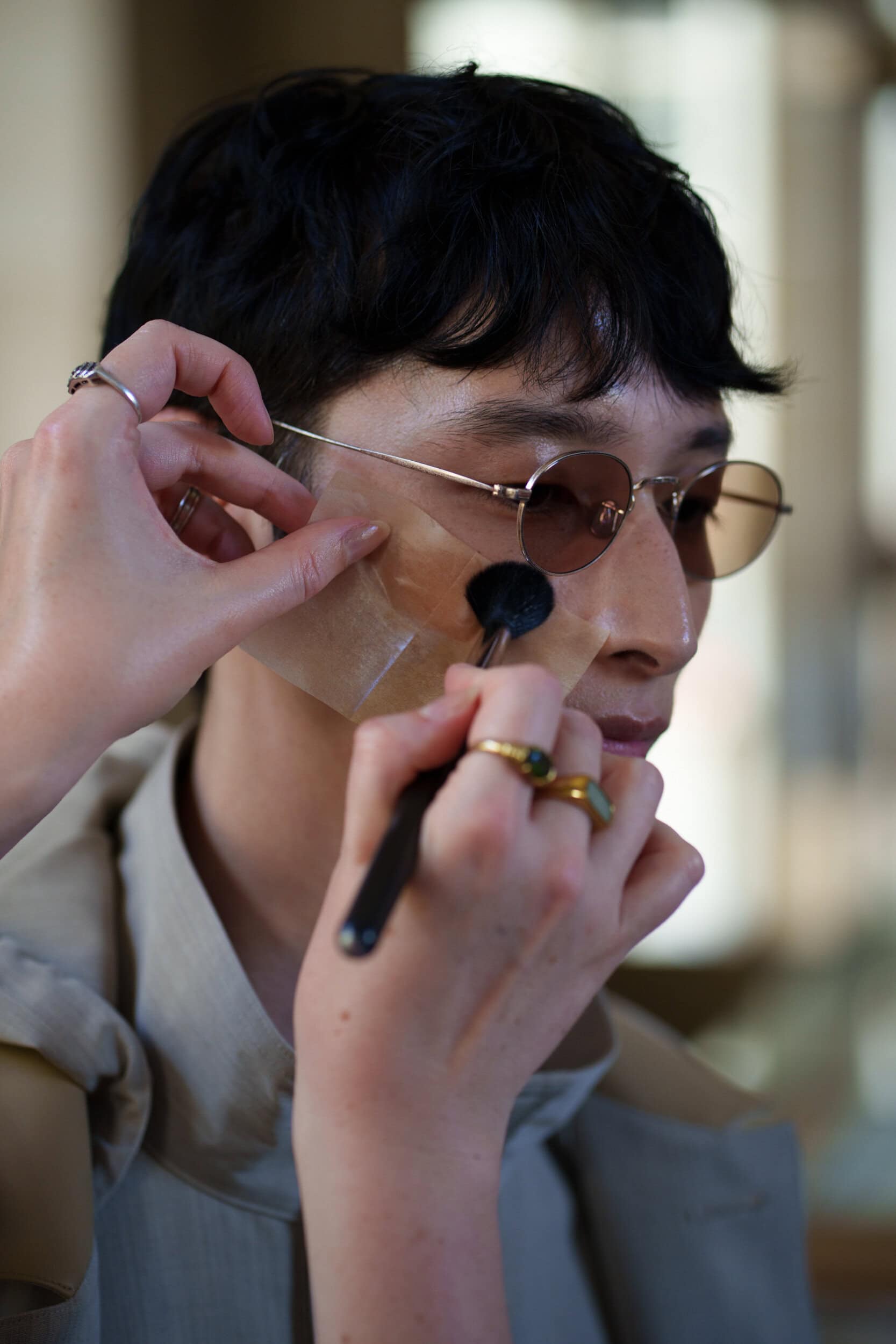 Auralee Spring 2026 Men's Fashion Show Backstage