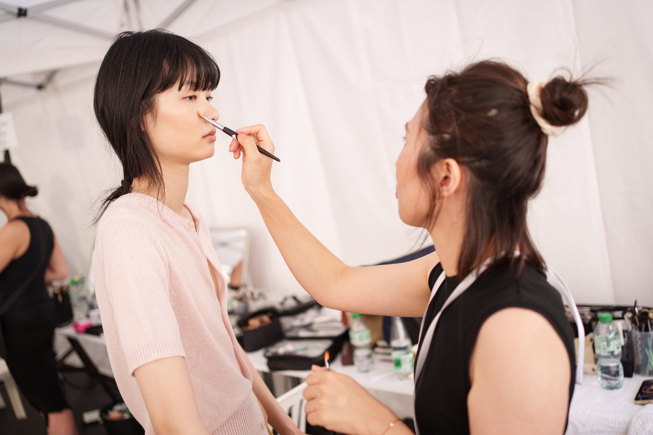 Auralee Spring 2026 Men's Fashion Show Backstage