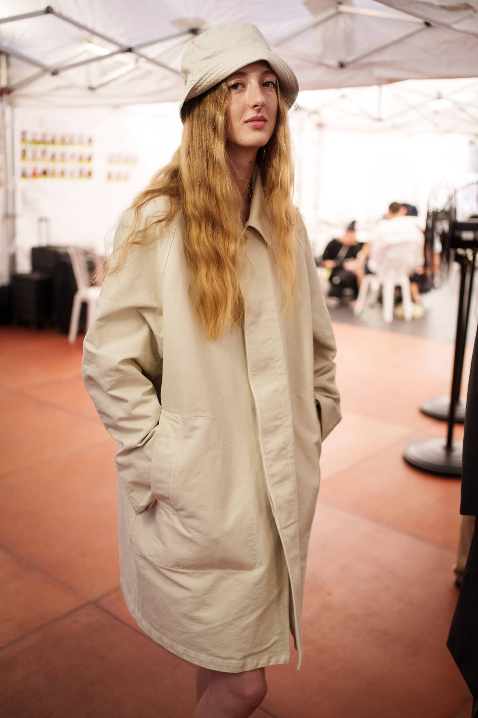 Auralee Spring 2026 Men's Fashion Show Backstage