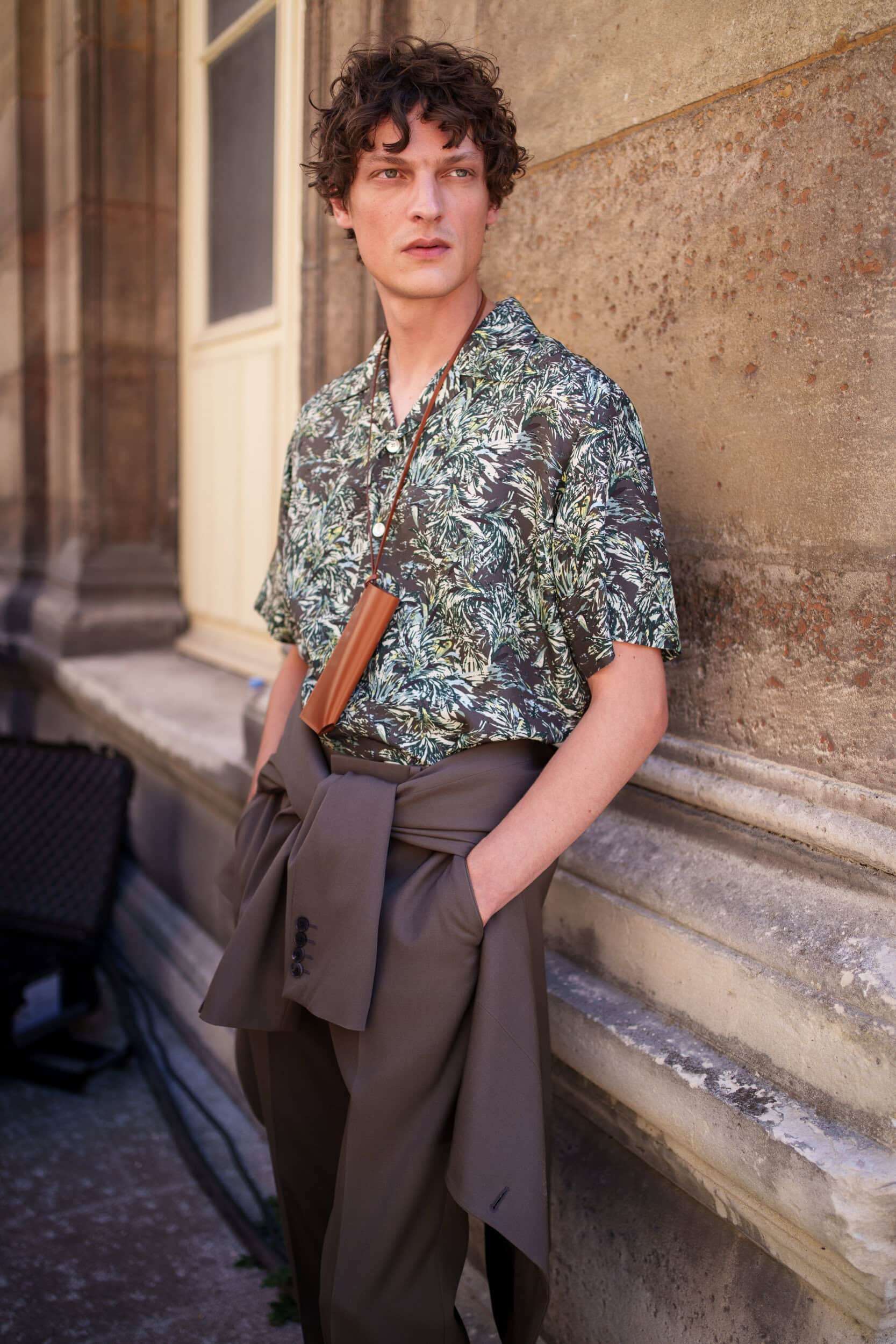 Auralee Spring 2026 Men's Fashion Show Backstage