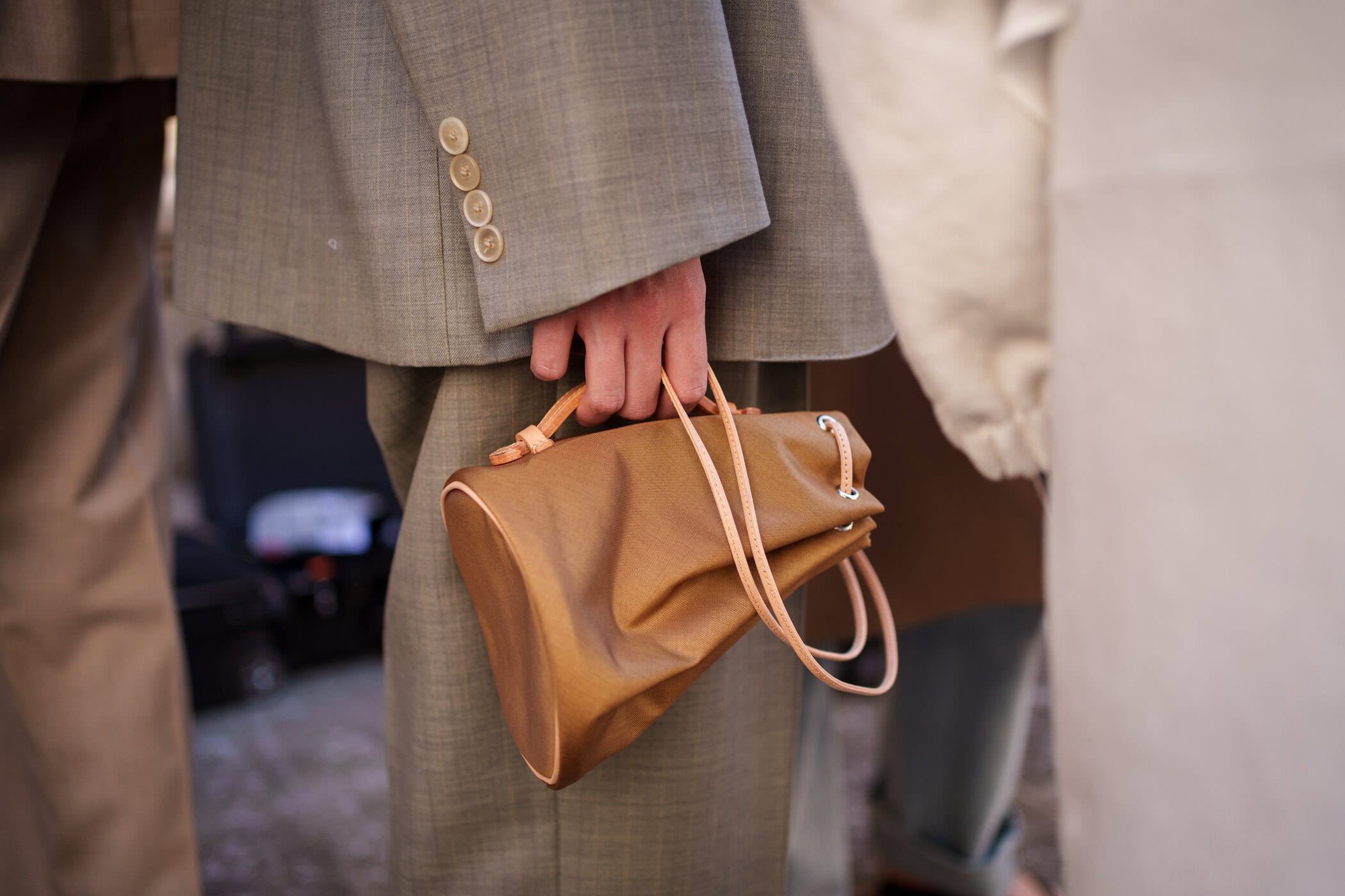 Auralee Spring 2026 Men's Fashion Show Backstage