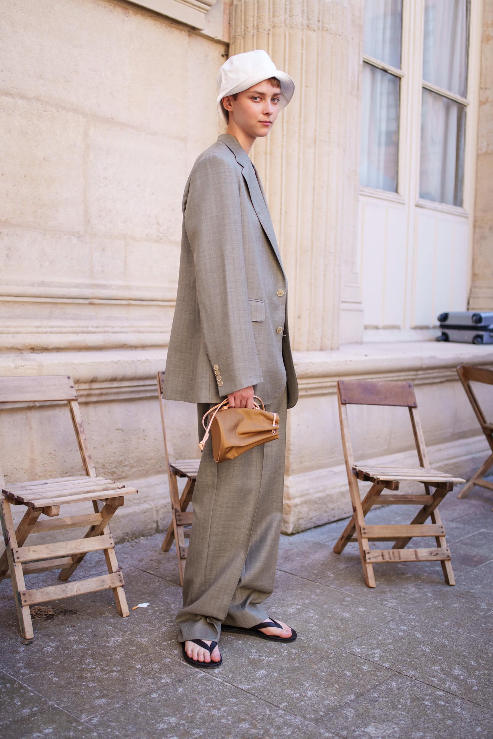 Auralee Spring 2026 Men's Fashion Show Backstage