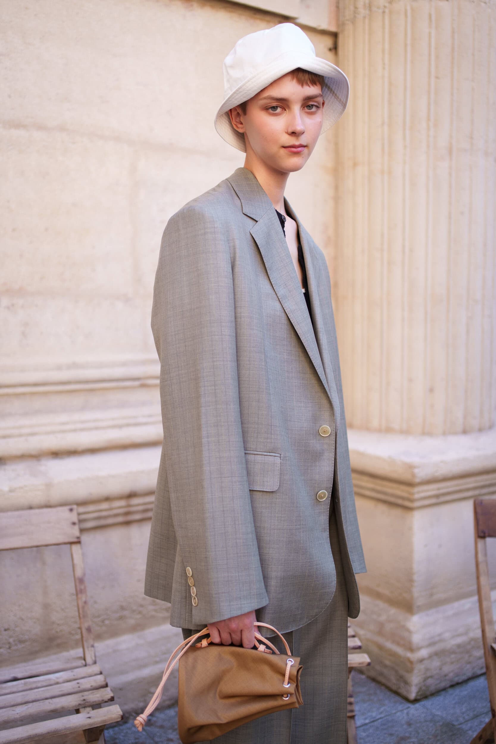 Auralee Spring 2026 Men's Fashion Show Backstage