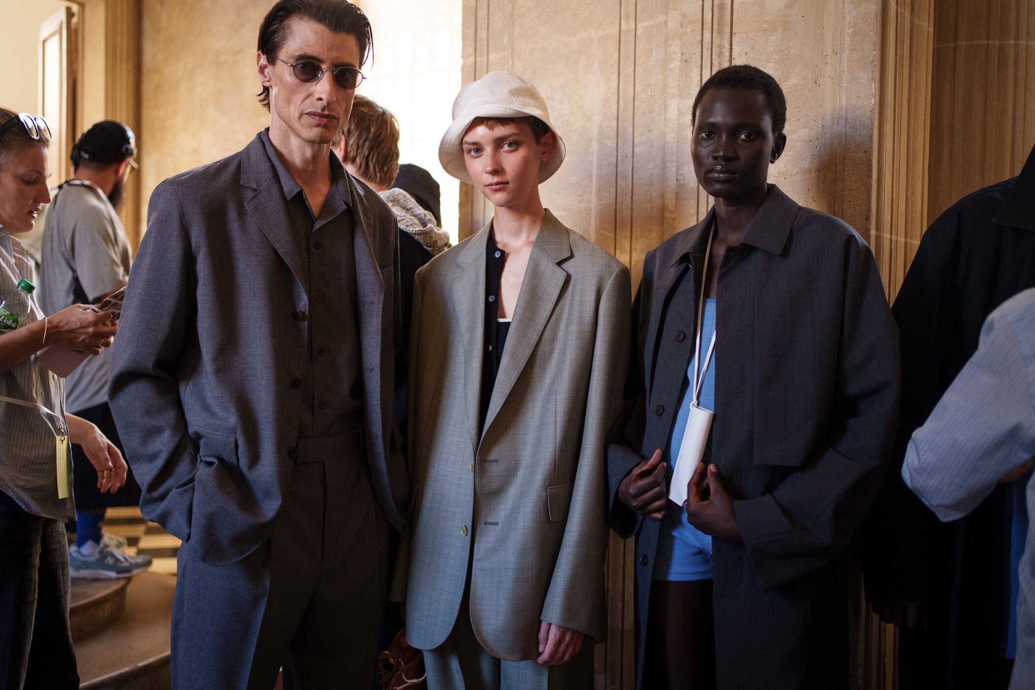 Auralee Spring 2026 Men's Fashion Show Backstage
