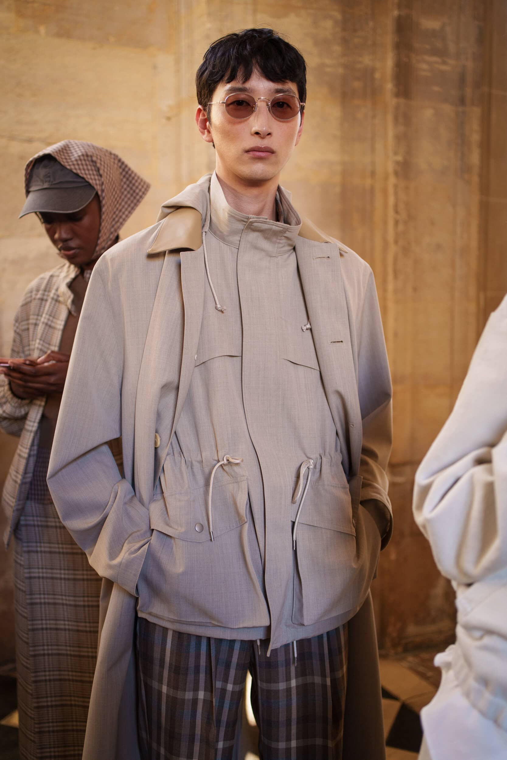 Auralee Spring 2026 Men's Fashion Show Backstage
