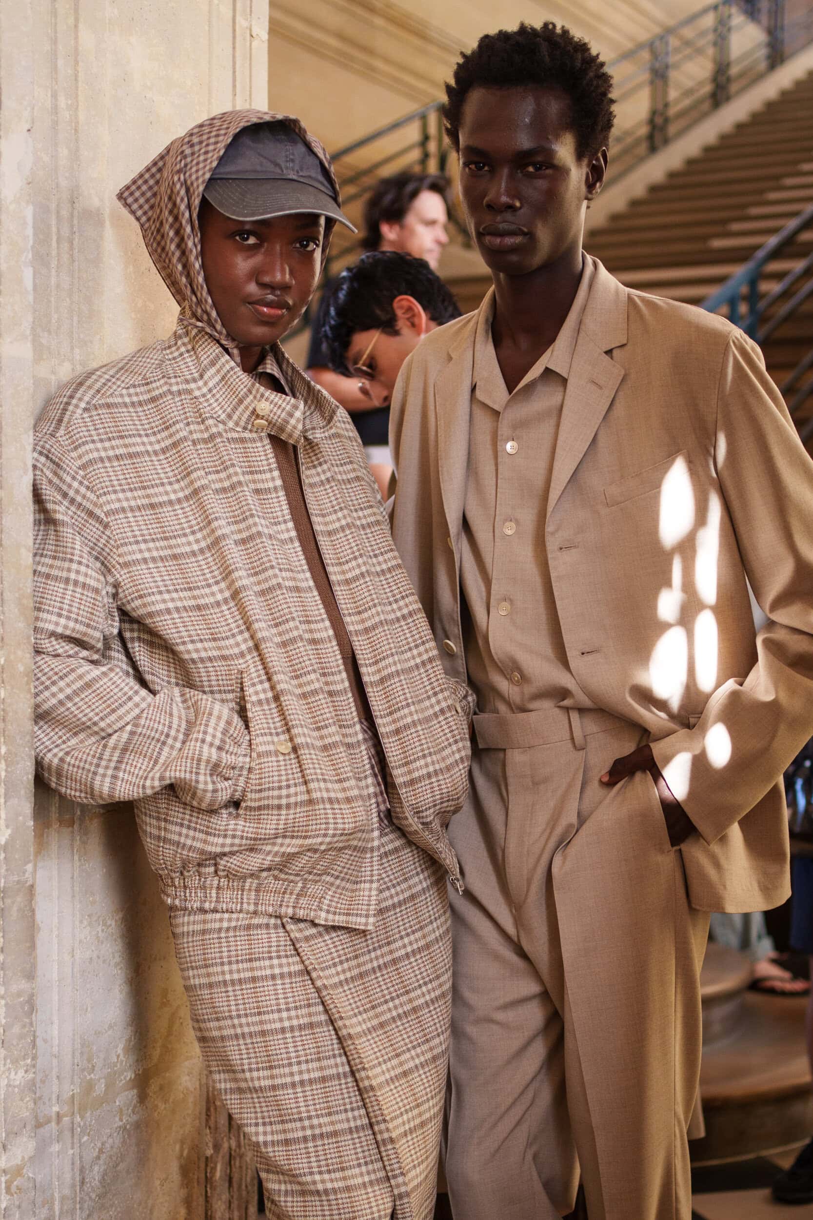 Auralee Spring 2026 Men's Fashion Show Backstage
