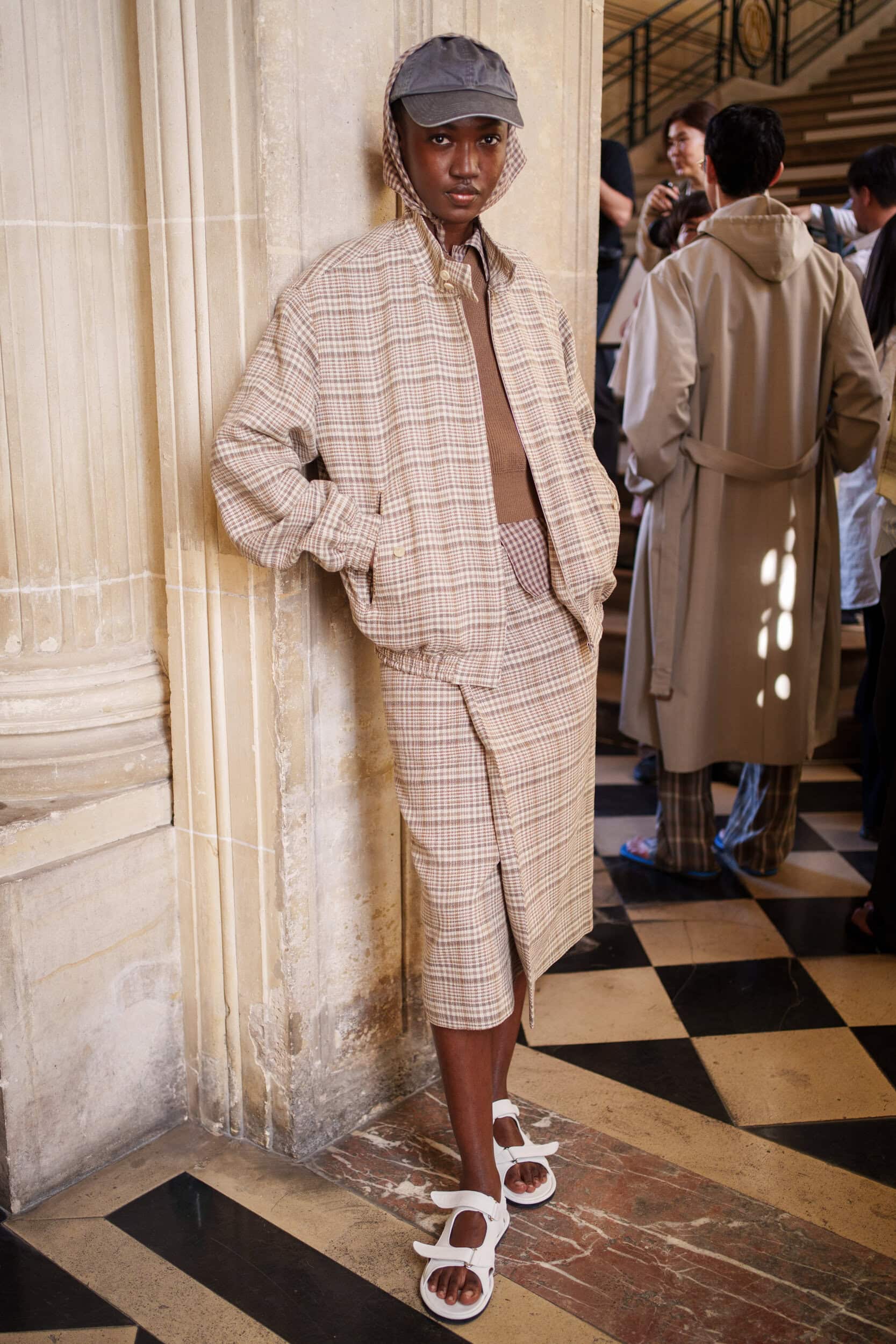 Auralee Spring 2026 Men's Fashion Show Backstage