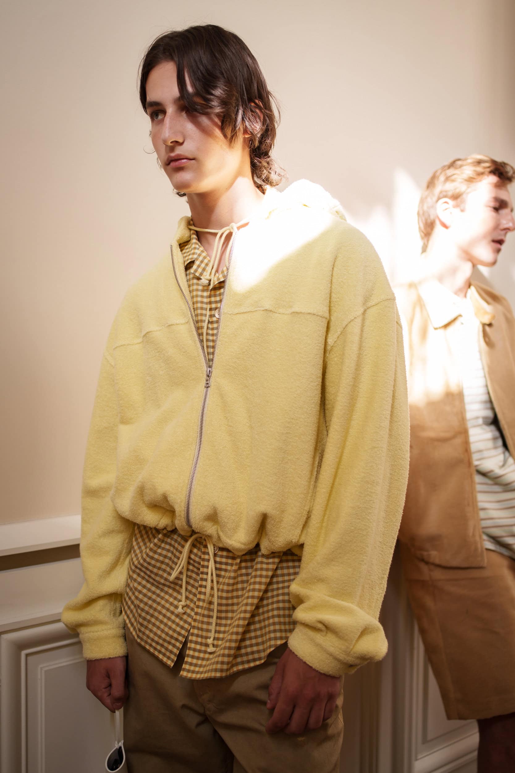 Auralee Spring 2026 Men's Fashion Show Backstage