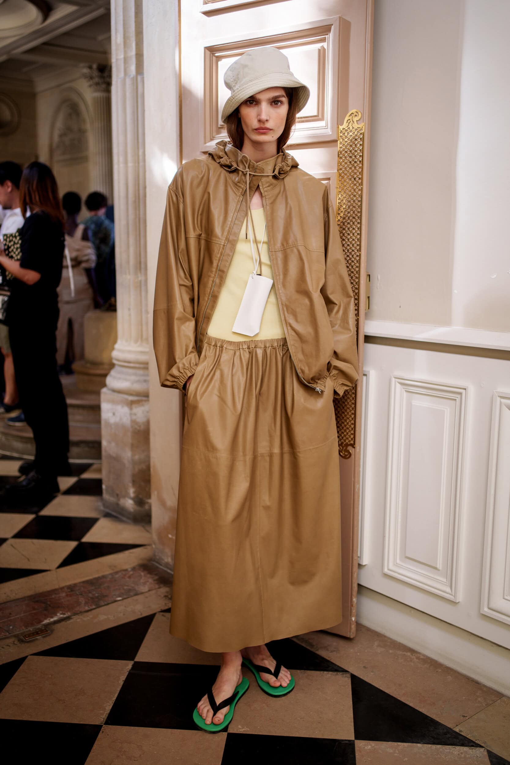 Auralee Spring 2026 Men's Fashion Show Backstage