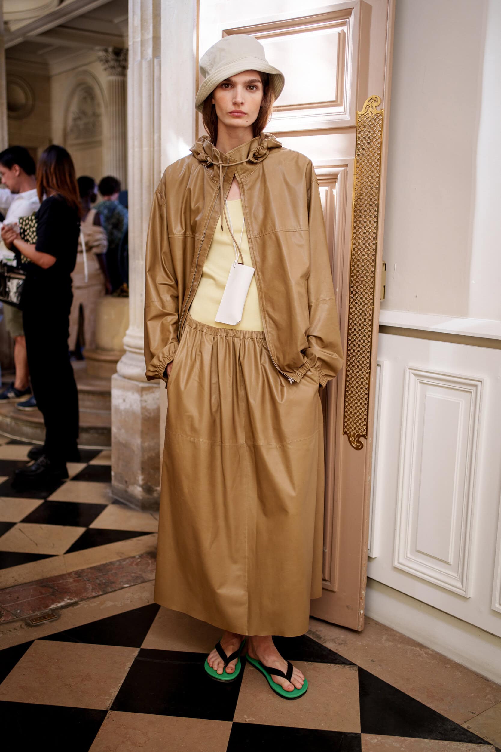 Auralee Spring 2026 Men's Fashion Show Backstage