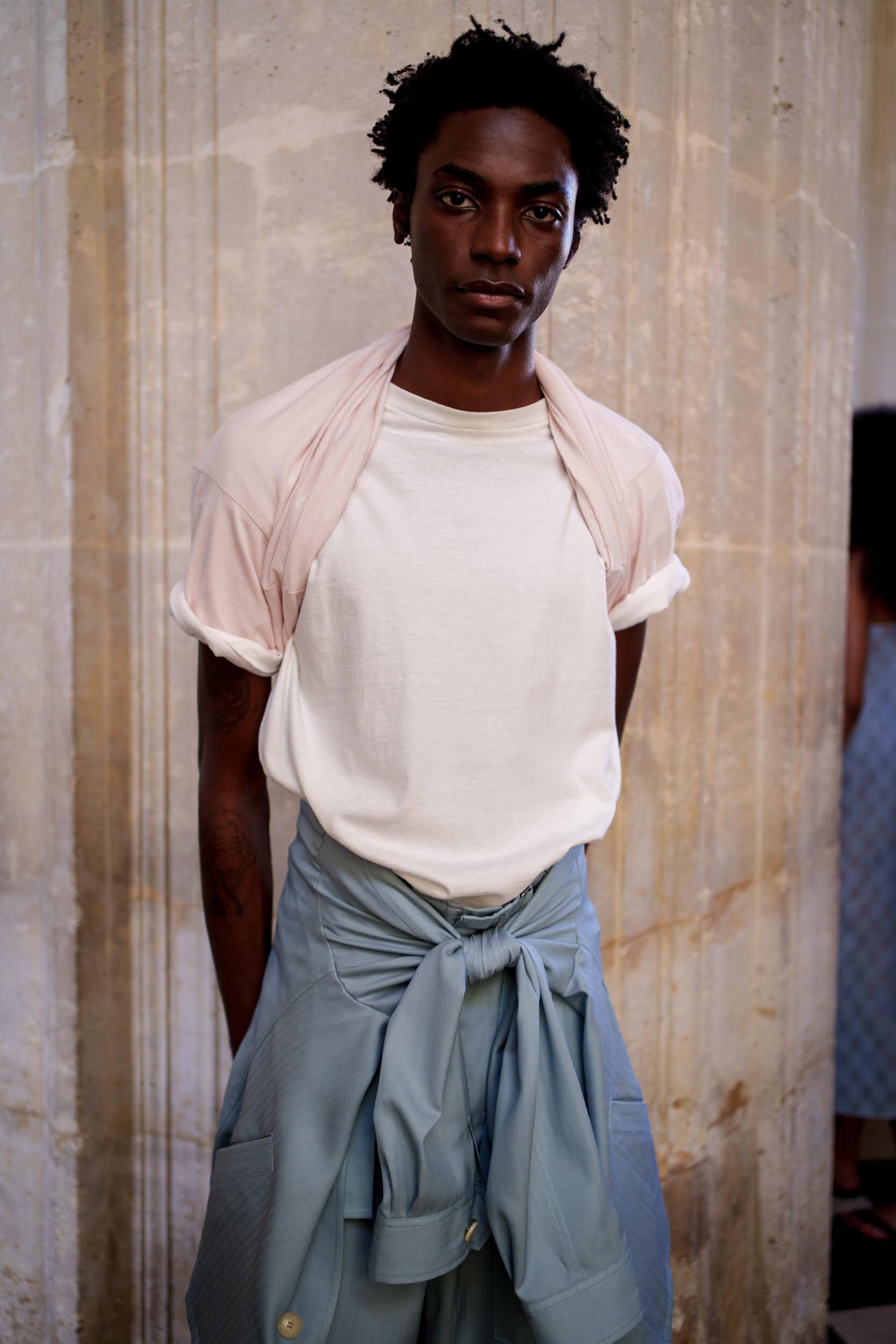 Auralee Spring 2026 Men's Fashion Show Backstage